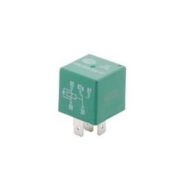 HELLA 4RD 933 332-371 Relay, main current - 12V - 5-pin connector - Changeover Contact - with suppression diode - Quantity: 1