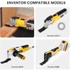 Enventor 67 PCS Oscillating Tool Blade, Universal Multitool Blade Kit,