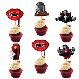 Vampire CupCake Topper