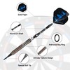Rose Kuli Plastic Arrowhead Dart 12 Pieces 18g Electronic Arrows