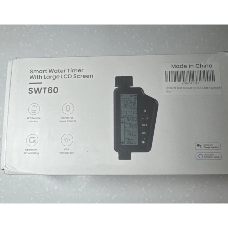 Miyouke Smart WiFi Watering Timer, Automatic Sprinkler, Sprinkler, Programmable