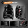 Aexploer Side Mirror Turn Signal Lights LED Assembly Compatible with
