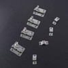 Door Lock Latch, Cubicle Lock, Public Restroom Lock, Door Bolt Restroom Door Accessory 14ea