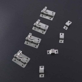 Door Lock Latch, Cubicle Lock, Public Restroom Lock, Door Bolt Restroom Door Accessory 14ea