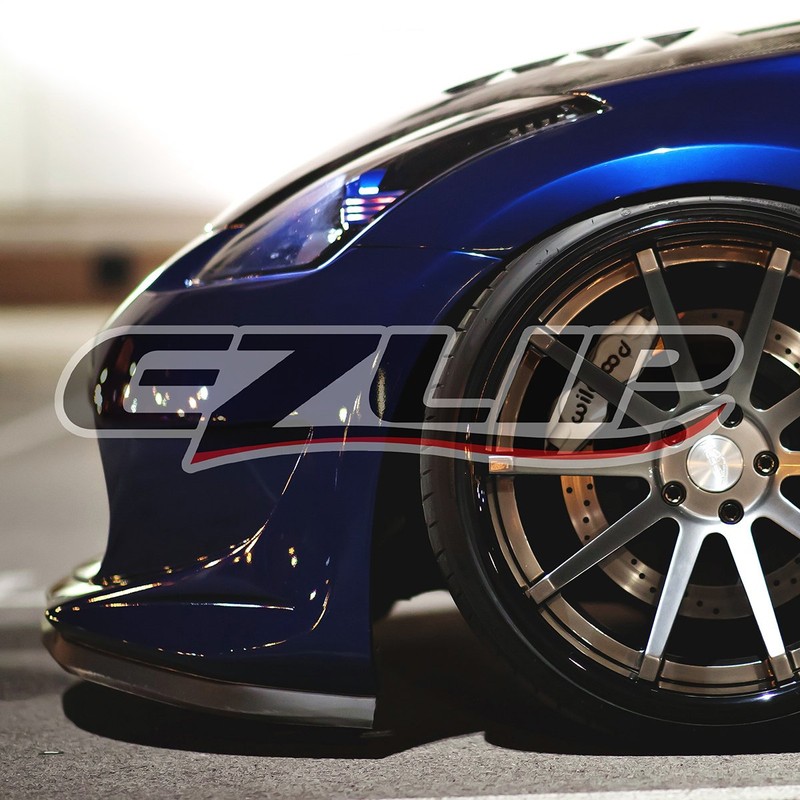 EZ Lip EZ1001 Universal Spoiler Lip Black