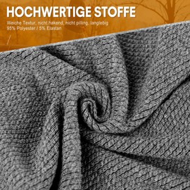 Hamuni Women's/Men’s Slouch Beanie Hat, Elastic, Soft, Comfortable Jersey Hat, Classic Fashion, Long Beanie Perfect for Spring, Autumn and Winter, darkgray