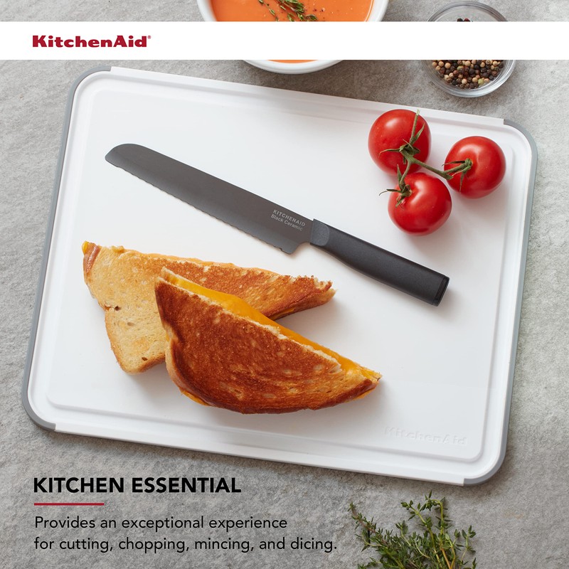 KitchenAid Classic Cutting Board with Perimeter Trench and Non Slip