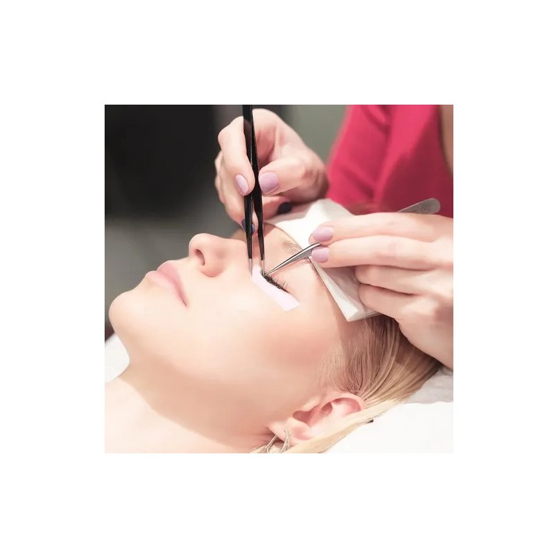 12 Cinta Micropore Para Extensión Pestañas 1x1 Sin Pelusa