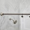 Elegant Home Fashions EHF Shower Curtain Rod, Rubbed Bronze