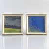 Rusnugic 6x6 Picture Frame - 2 Pack Rustic Square Photo