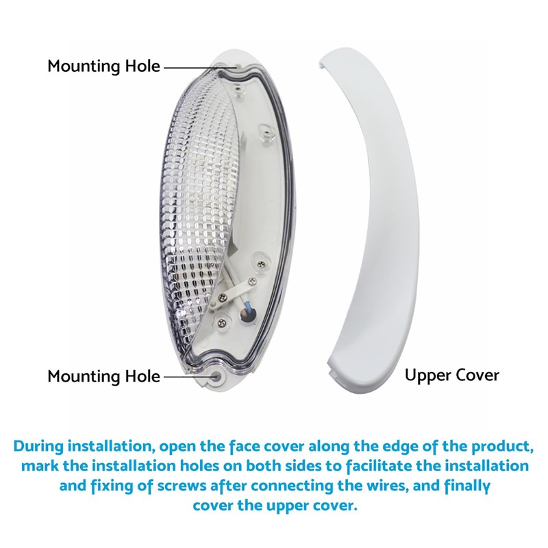 MAX COOL Caravan Halogen Light Lamp Suitable for Caravan RV