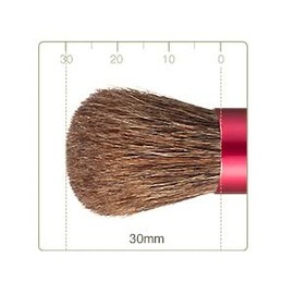 Kumano Brush, Chikuhodo, Genuine Facial Cleansing Brush, FA-H, Hair Material: Pine Squirrel/Horse, Hiroshima Makeup Brush