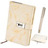 A5 Diary with Code Girls, Diary for Adults with Lock,