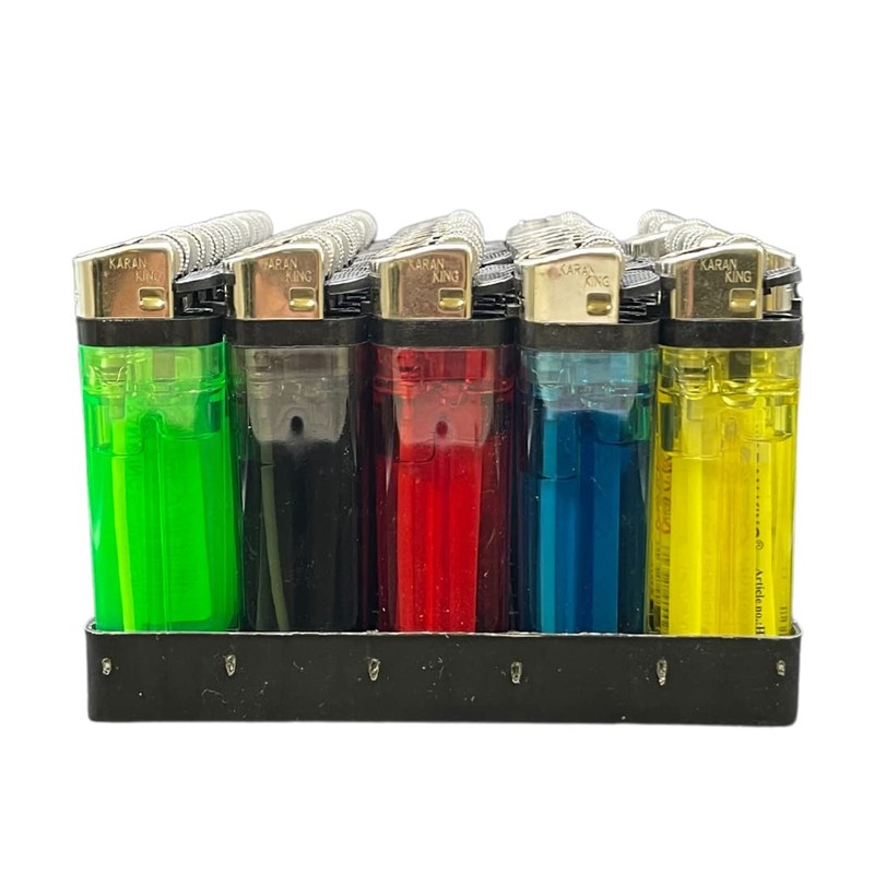 KARAN KING 50 DISPOSABLE LIGHTERS WITH ADJUSTABLE FLAME
