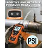 DMT01 Digital Manometer POROMETISTO, Manual Calibration Custom Zero