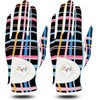 Golf Gloves Women 2 Pack Left Right Hand with Ball