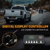 XRIDONSEN 28.4" 80 LED Roof Top Strobe Light Bar Amber