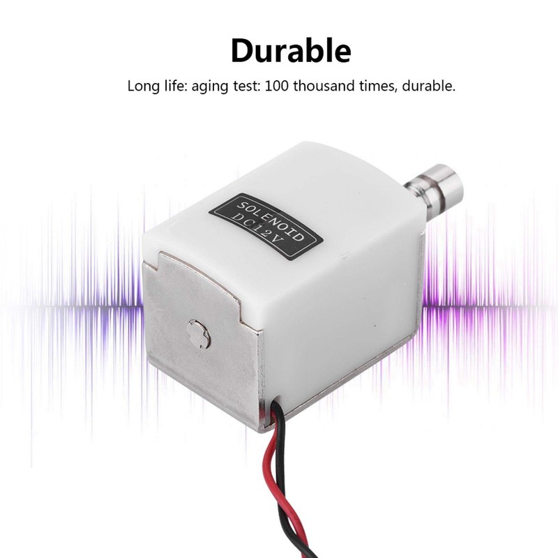 DC12V/24V Small Electronic Lock Cabinet Drawer Electric Bolt Lock Electromagnetic