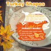 40pcs Thanksgiving Card Games, 4 Fall Harvest Games Happy Fall