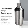 Arora 21oz Double Wall Stainless Steel Cocktail Shaker with insulated