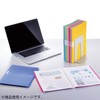 Kokuyo LM10LM File Clear Book MOTTE A4 10 Pocket Gray