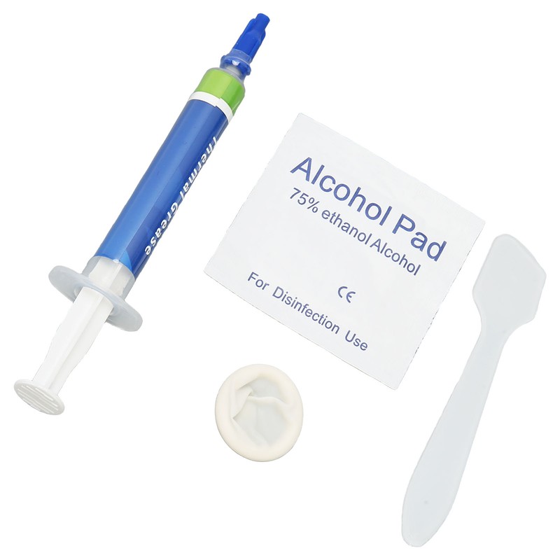 5Pcs Thermal Paste 4.55W/m.k Metal Free Safe Strong Adhesion Thermal