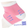 WOONEKY 2 Pairs Moisturizing Heel Socks for Cracked Heels Breathable