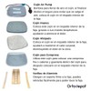 Faja Ortopédica Lumbar con set de cojines, con imanes, varillas