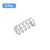 sourcing map Compression Spring, 5Pcs 304 Stainless Steel, 10mm OD,