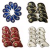 10pcs/set Club Iron Headcover Head Cover PU Waterproof Club Head