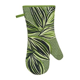 Ulster Weavers Geo Leaves Oven Glove/Gauntlet, Multicolor, 37 x 20 x 0.2 cm, One Size