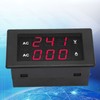 LED Digital Display AC 100~300V Voltmeter 0-100A Ampere Meter(Red red)