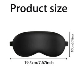 JCKD 4 Pieces Anti-Light Silk Sleep face mask, Soft and Comfortable Eye Masks, Adjustable Eye Masks, Suitable for Children, Men and Women, Travel, Rest Sleep face mask (4 Colours)