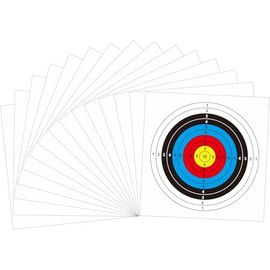 BOOSTEADY 50pcs Paper Targets, Air Gun Pistol Rifle Pellet Targets 30x 22cm Each