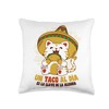 Cinco de Mayo | Cat Lover | Taco Cat Throw