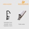 Premium White Sash Fold Seal for Wooden Windows - 5