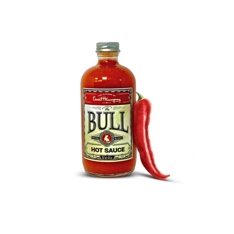 Gourmet Warehouse, Pack of 2, Hemingway "The Bull" Hot Sauce,