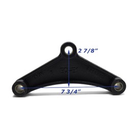 Trailer Tandem Axle Double Eye Leaf Spring Hanger Kit