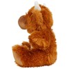 Mumbles Printme Highland Cow Plush Toy (26cm) (Brown)