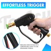TOOLCY Short Pressure Washer Gun with 5 Nozzle Tips, 4000