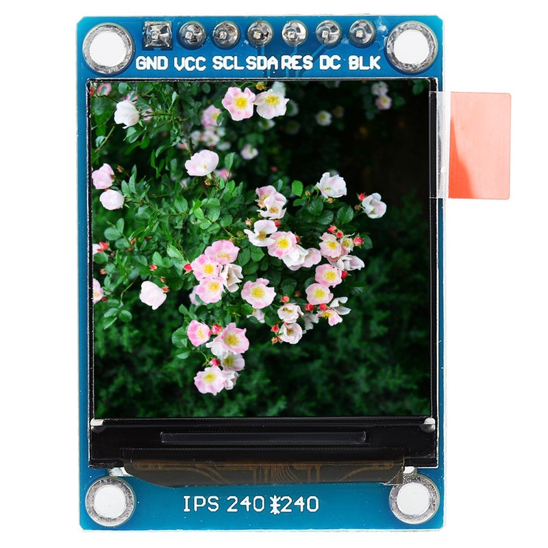 1..3 Inch IPS Color LCD Display Module 240x240 3.3V SPI