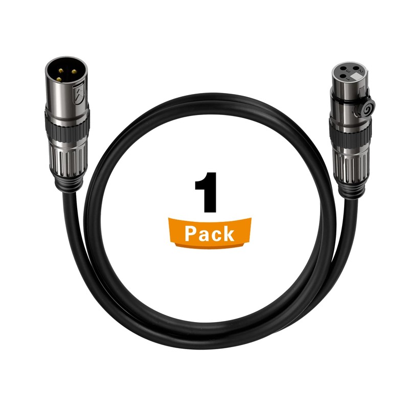 FORE Microphone Cable XLR Male to XLR Female Cable 6