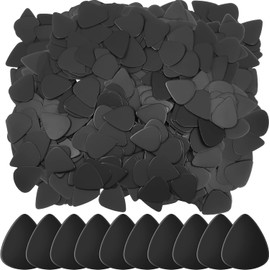 30 Pcs Black 0.5mm Guitar Picks, Celluloid Guitar Plectrums for Your Electric, Acoustic, or Bass Guitar Guitar Picks and Bass Picks