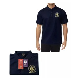 Presidential Seal White House VVIP Polo Shirt Mens Navy Blue Modern Fit Golfer