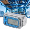 Digital Turbine Flow Meter Blue for Fuel Pump Gasoline Measuring