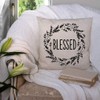 SSOIU Blessed Wreath Farmhouse Pillows - Blessed Farmhouse Pillow Cover