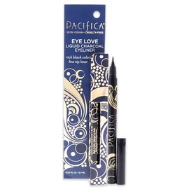Pacifica, Liquid Eyeliner Eye Love Charcoal, 0.02 Fl Oz