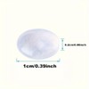100Pcs Self-Adhesive Clear Rubber Bumpers, Noise Dampening Pads for Drawers,