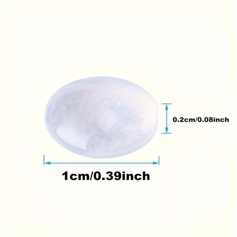 100Pcs Self-Adhesive Clear Rubber Bumpers, Noise Dampening Pads for Drawers,