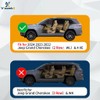 Trunk Cargo Cover Fit for Jeep Grand Cherokee (2 Row;WL)